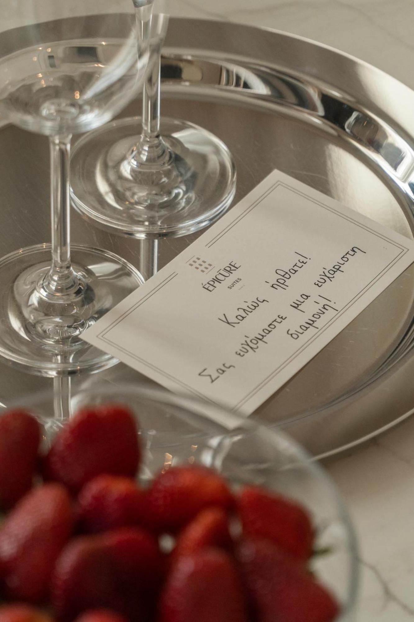 Epicure Suites Kavála ภายนอก รูปภาพ
